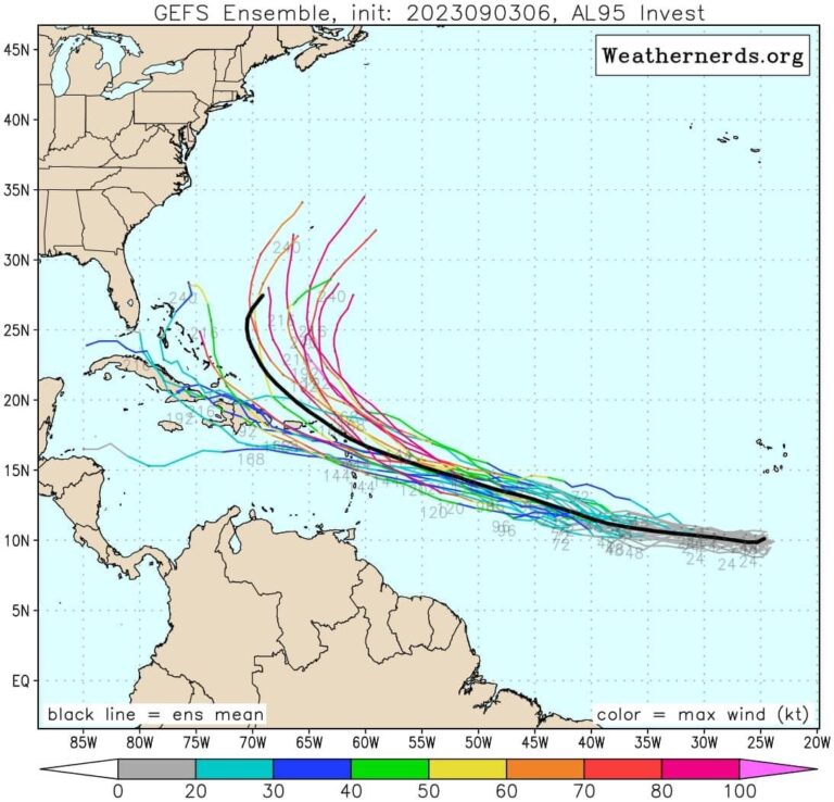 Todo lo que debes saber sobre el Invest 95L Walo Radio 1240 AM