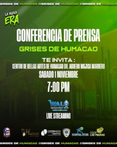 Los Grises de Humacao, que celebran su séptimo aniversario como franquicia, continúan consolidándose como uno de los equipos más competitivos de la liga,