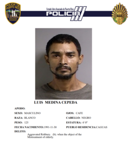 Ingresado a prisión hombre que robó vehículo a septuagenario en Caguas