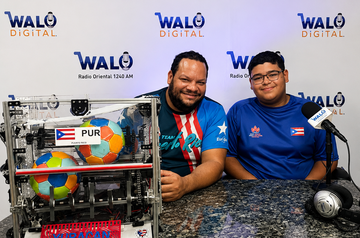 Jóvenes boricuas representarán a Puerto Rico en competencia mundial de robótica en Corea del Sur