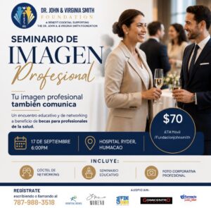 Fundación Dr. John A. & Virginia Smith celebrará “Friends of Ryder” para apoyar a profesionales de la salud