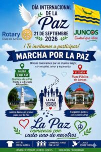 Rotary Club convoca a caminar por la paz en Juncos