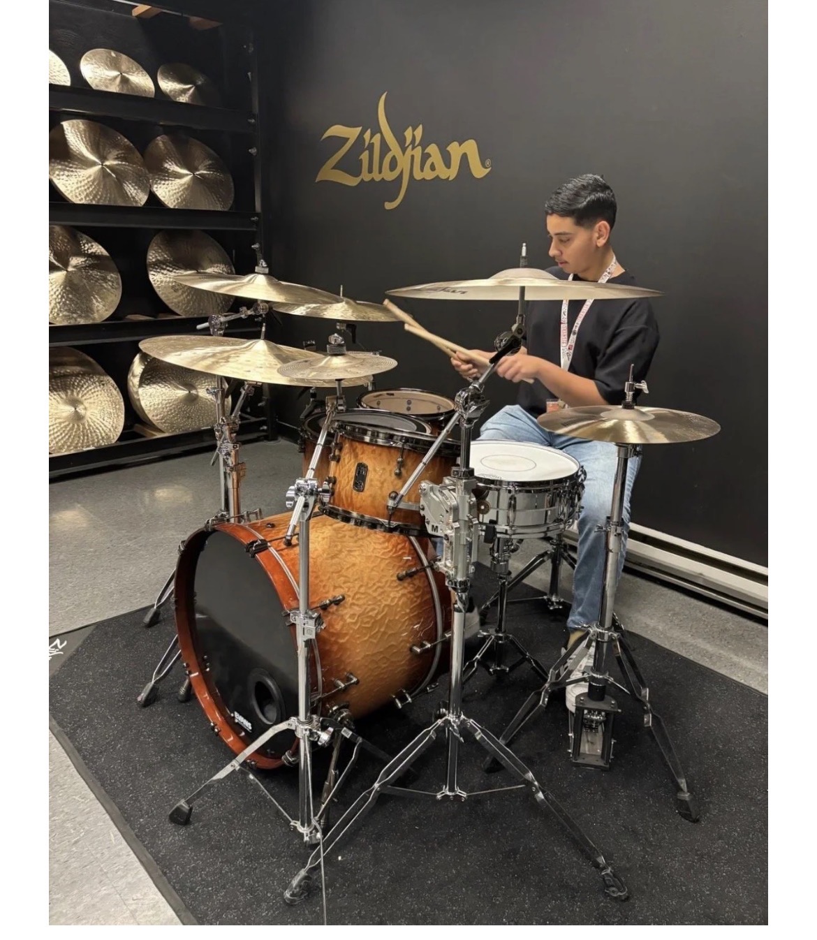 Joven baterista junqueño representará a Puerto Rico en Nashville