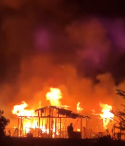 Investigan incendio que consumió una residencia en Fajardo