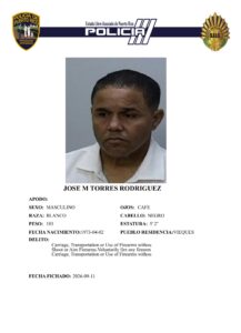 Fianza millonaria contra sospechoso de asesinato de mujer en Vieques