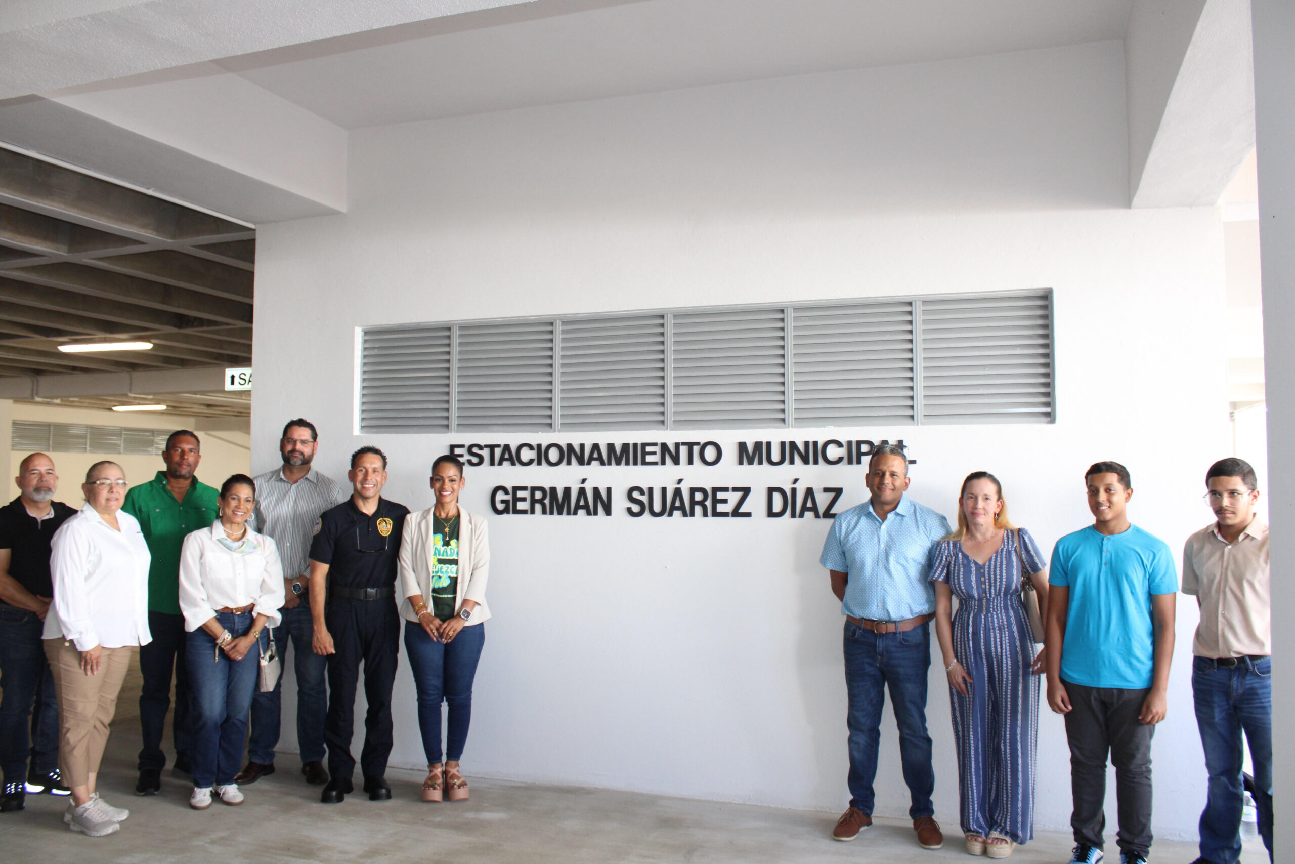 Municipio Autónomo de Naguabo inaugura el Estacionamiento Municipal Germán Suárez Díaz