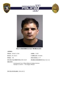 Causa para arresto por tentativa de asesinato con vehículo a agente de la policía en Caguas