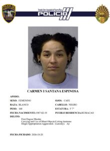 Ingresan a prisión a mujer acusada de tentativa de asesinato contra hombre de 66 años en Humacao